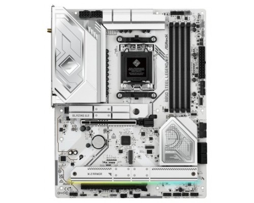 PLACA ASROCK B850 STEEL LEGEND WIFI,AMD,AM5,B850,USB20G,WIFI7,ATX (Espera 4 dias)