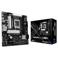 PLACA ASROCK B860M-X GEN5,INTEL,1851,B860,2DDR5,128GB,1HDMI+1DP,4SATA3+2M.2,2.5GBELAN,7USB3.2,MATX (Espera 4 dias)