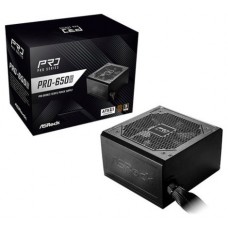 FUENTE ALIMENTACION ASROCK PRO-650B,PSU,850W,BRONZE (Espera 4 dias)-SX11 FUENTE ALIMENTACION ASROCK PRO-650B,PSU,850W,BRONZE (Espera 4 dias)