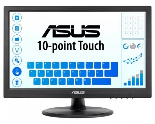 ASUS VT168HR 39,6 cm (15.6") 1366 x 768 Pixeles Multi-touch Negro (Espera 4 dias)
