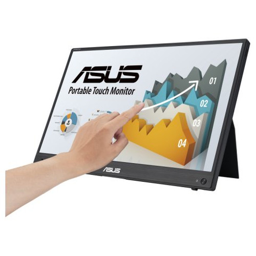 ASUS ZenScreen MB16AHT 39,6 cm (15.6") 1920 x 1080 Pixeles Full HD Pantalla t&aacute;ctil Negro (Espera 4 dias)