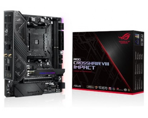 PLACA BASE ASUS ROG CROSSHAIR VIII IMPACT X570 AM4 ATX 2XDDR4