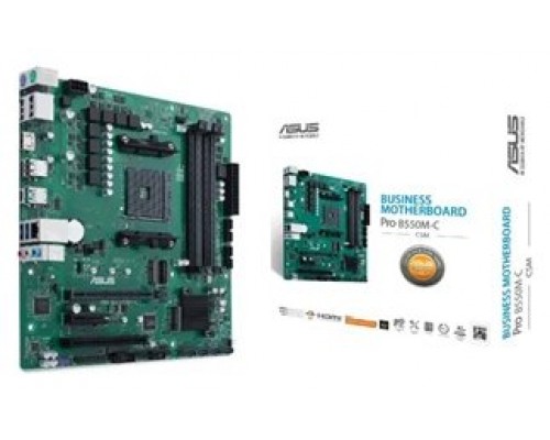 ASUS PRO B550M-C/CSM AMD B550 Zócalo AM4 micro ATX (Espera 4 dias)