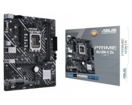 ASUS PRIME H610M-E D4-CSM Intel H610 LGA 1700 micro ATX (Espera 4 dias)