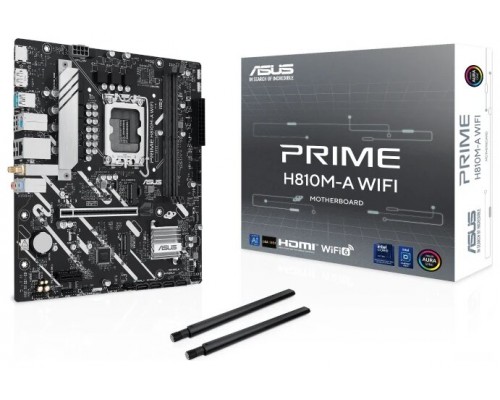 ASUS PRIME H810M-A WIFI Intel H810 LGA 1851 (Socket V1) micro ATX (Espera 4 dias)