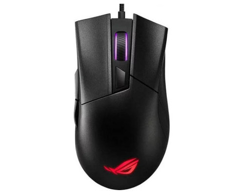 ASUS ROG Gladius II Core rat&oacute;n USB tipo A &Oacute;ptico 6200 DPI mano derecha (Espera 4 dias)