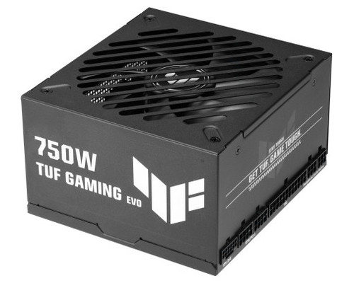 FUENTE ALIMENTACION ASUS TUF-GAMING-750G-EVO,750W, 80+ GOLD, ATX 3.0 COMPATIBLE, MILITARY-GRADE COMPONENTS, DUAL BALL BEARING, AXIAL-TECH FAN, PCB COATING, 10 YEAR WARRANTY) (Espera 4 dias)