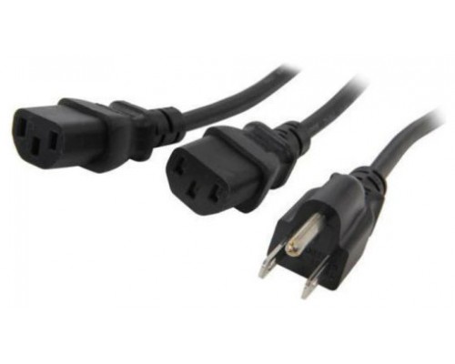 KRAMER CONNECT - CABLES AC-POWER-CORD-6FT-Y-VERSION/110V- C-ACY/US (91-000399) (Espera 4 dias)