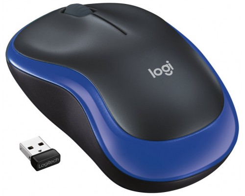 RATON LOGITECH M185 RF INALAMBRICO AZUL