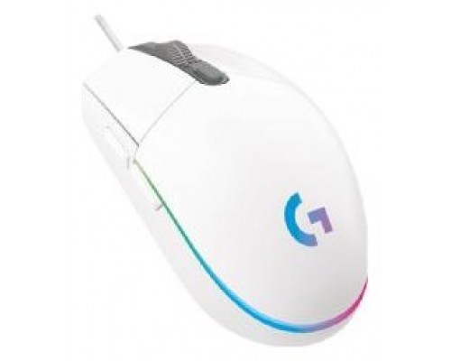 RATON LOGITECH USB GAMING G102 Lightsync BLANCO