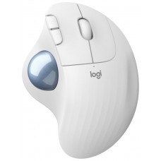 LOGITECH Raton Trackball Inalambrico ERGO M575/ Hasta 2000 DPI/ Blanco Crudo