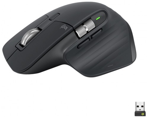 LOGITECH MOUSE RATON ERGO MX MASTER 3S Inalambrico Ergonomico de alto rendimiento