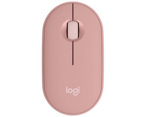 RATON LOGITECH PEBBLE MOUSE M350S ROSA BLUETOOTH