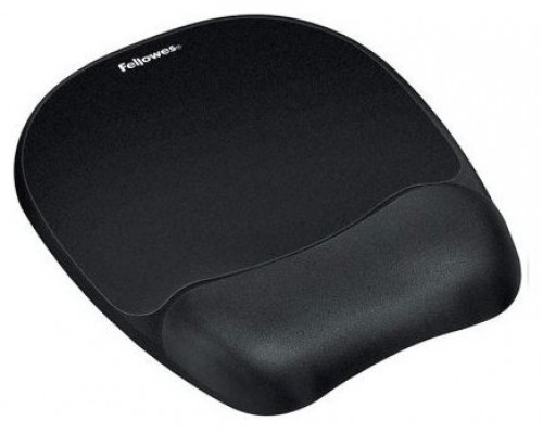 ALFOMBRILLA CON REPOSAMUÑECAS MEMORY FOAM NEGRO FELLOWES 9176501 (Espera 4 dias)