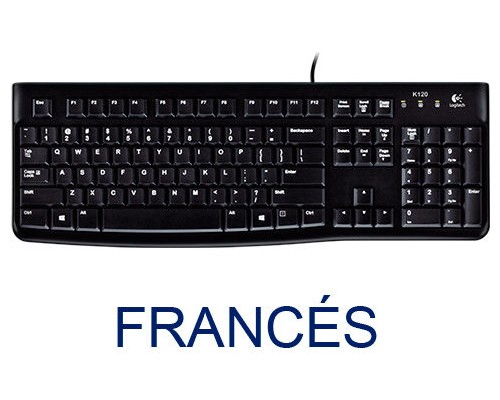 LOGITECH TECLADO K120 USB NEGRO FRANCES - 920-002515