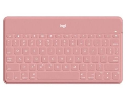 LOGITECH KEYS TO GO WIRELESS INALAMBRICO PARA IPHONE IPAD Y APPLE TV BLUSH