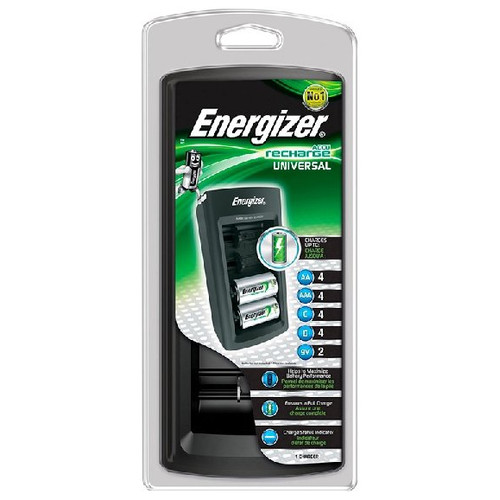 CARGADOR UNIVERSAL PILAS RECARGABLES AA/AAA/C/D/9V ENERGIZER E301335801 (Espera 4 dias)-SX9 CARGADOR UNIVERSAL PILAS RECARGABLES AA/AAA/C/D/9V ENERGIZER E301335801 (Espera 4 dias)
