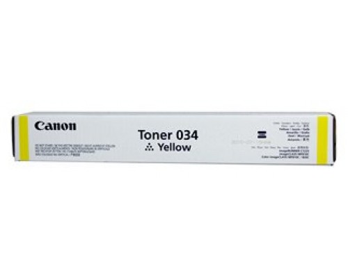 CANON I-Sensys MF810, C1200, C1120 series Toner Amarillo 034Y