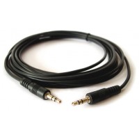 Kramer Electronics C-A35M/A35M-3 cable de audio 0,9 m 3,5mm Negro (Espera 4 dias)