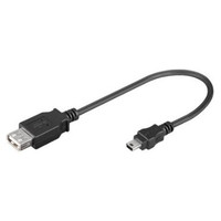 CABLE USB(A) 2.0 A MINI USB(B) 2.0 GOOBAY 0.2M-2SX CABLE USB(A) 2.0 A MINI USB(B) 2.0 GOOBAY 0.2M