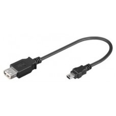 CABLE USB(A) 2.0 A MINI USB(B) 2.0 GOOBAY 0.2M