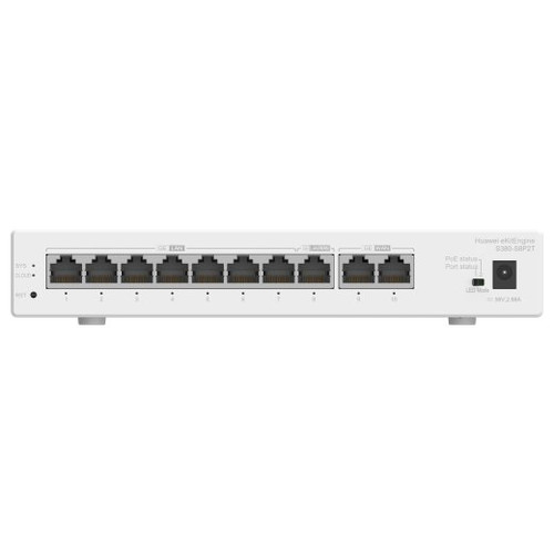 HUAWEI S380-S8P2T 2 GE WAN, 8GE, LAN ( POE, 124 W) (Espera 4 dias)-SX106 HUAWEI S380-S8P2T 2 GE WAN, 8GE, LAN ( POE, 124 W) (Espera 4 dias)