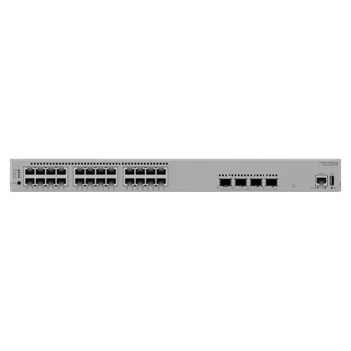 HUAWEI S310-24P4X-M,S310-24P4X-M,S310-24P4X (24*10/100/1000BASE-T PORTS(400W POE+), 4*10GE SFP+ PORTS, PLUGGABLE POWER SUPPLY)  SWITCHING CAPACITY: 128GBPS FORWARDING: 96 MPPS INTERFACE : 24*10/100/1000BASE-T PORTS(400W POE+), 4*10GE SFP+ PORTS POE O (Esp