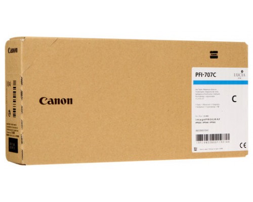 Canon IPF 830 Cartucho Cian PFI-707