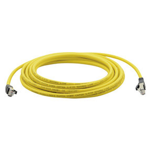Kramer Electronics PC6A-LS503-0.5M cable de red Amarillo 0,5 m Cat6a S/FTP (S-STP) (Espera 4 dias)