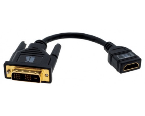 Kramer Electronics DVI-D (M) - HDMI (F) Negro (Espera 4 dias)