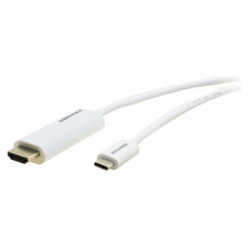 Kramer Electronics C-USBC/HM15 adaptador de cable de v&iacute;deo 4,6 m HDMI tipo A (Est&aacute;ndar) Blanco (Espera 4 dias)