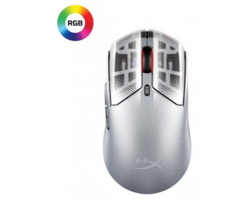 HP Ratón gaming inalámbrico HyperX Pulsefire Haste 2 S plateado (Espera 4 dias)