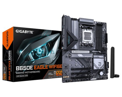 PLACA GIGABYTE B650E EAGLE WF6E,AMD,AM5,B650E,4DDR5,256GB,HDMI+DP,4SATA3+3M.2,GBLAN+WIFI6E+BT5.3,4USB3.2+2TYPE-C,ATX (Espera 4 dias)-SX33 PLACA GIGABYTE B650E EAGLE WF6E,AMD,AM5,B650E,4DDR5,256GB,HDMI+DP,4SATA3+3M.2,GBLAN+WIFI6E+BT5.3,4USB3.2+2TYPE-C,ATX (Espera 4 dias)