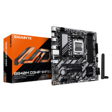 PLACA GIGABYTE B840M D3HP WF6E,AMD,AM5,B840,4DDR5,256GB,1HDMI+2DP,4SATA3+2M.2,GBELAN+WIFI6E+BT5.3,4USB3.2,MATX (Espera 4 dias)