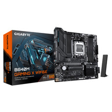 PLACA GIGABYTE B840M GAMING X WIFI6E,AMD,AM5,B840,4DDR5,256GB,1HDMI+2DP,4SATA3+2M.2,2,5GBELAN+WIFI6E+BT5.3,4USB3.2,MATX (Espera 4 dias)