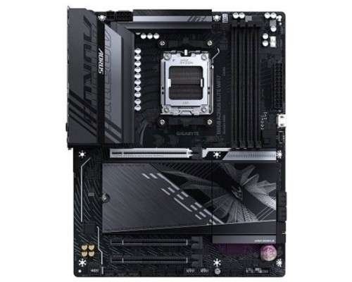 GIGABYTE B850 AORUS ELITE WIFI7 Placa Base - Procesadores AMD Ryzen Serie 9000, VRM digital de 14+2+2 fases, hasta 8200MHz DDR5 (OC), 1xPCIe 5.0 + 2xPCIe 4.0 M.2, LAN 2.5, WIFI 7, USB 3.2 Gen 2x2 (Espera 4 dias)