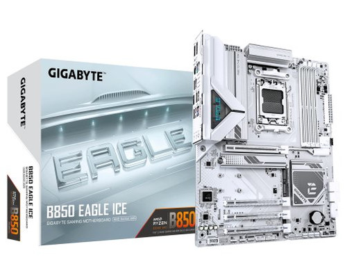 PLACA GIGABYTE B850 EAGLE ICE (BLANCO),AMD,AM5,B850,4DDR5,256GB,1HDMI+1DP,4SATA3+3M.2,2.5GBE,5USB3.2,ATX (Espera 4 dias)-SX35 PLACA GIGABYTE B850 EAGLE ICE (BLANCO),AMD,AM5,B850,4DDR5,256GB,1HDMI+1DP,4SATA3+3M.2,2.5GBE,5USB3.2,ATX (Espera 4 dias)