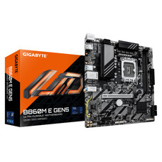 PLACA GIGABYTE B860M E GEN5,INTEL,1851,B860,2DDR5,128GB,1HDMI+1DP,4SATA+2M.2,GBELAN,4USB3.2,MATX (Espera 4 dias)