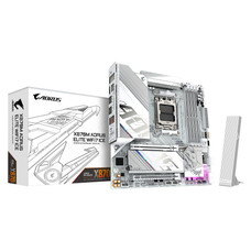 GIGABYTE X870M AORUS ELITE WIFI7 ICE Placa Base &ndash; Compatible con CPUs AMD Ryzen 9000, VRM digital de 14+2+2 fases, hasta 8200 Hz DDR5 (O.C), 1&times; PCIe 5.0 + 1&times; PCIe 4.0, Wi-Fi 7, LAN 2.5 GbE, USB 4 (Espera 4 dias)