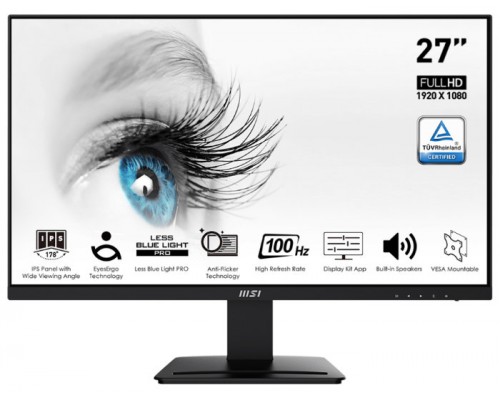 MONITOR 27" MSI MP273A IPS FHD VGA DP HDMI ALTAVOCES (Espera 4 dias)