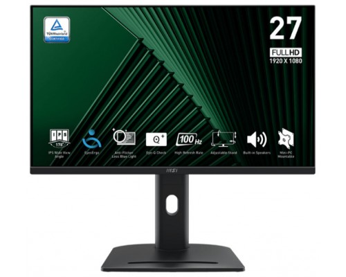 MSI MP275PG Monitor 27"100h VGA HDMI DP AA MM