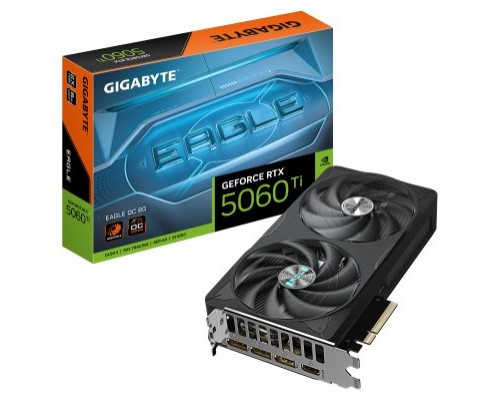 TARJETA GRAFICA GIGABYTE RTX 5060 TI EAGLE OC 8GB GDDR7 NEGRO