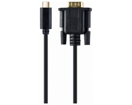 ADAPTADOR USB C A VGA M 2 M NEGRO BLISTER