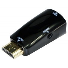 ADAPTADOR GEMBIRD HDMI A VGA HEMBRA CON 3,5MM AUDIO 0,15M