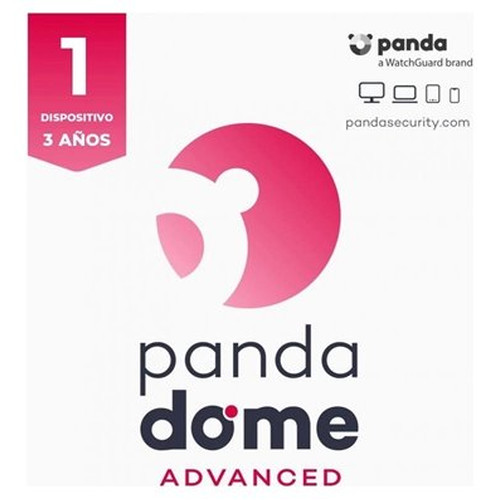 SOFTWARE ANTIVIRUS PANDA DOME ADVANCED 1 LICENCIA 3-SX9 SOFTWARE ANTIVIRUS PANDA DOME ADVANCED 1 LICENCIA 3