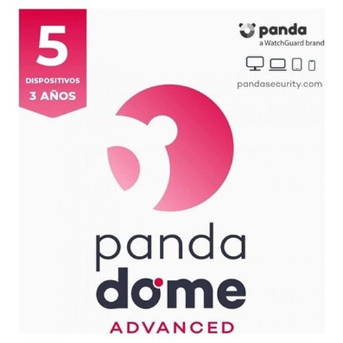 SOFTWARE ANTIVIRUS PANDA DOME ADVANCED 5 LICENCIAS 3-SX13 SOFTWARE ANTIVIRUS PANDA DOME ADVANCED 5 LICENCIAS 3