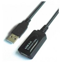 CABLE USB 2.0 PROLONGADOR CON AMPLIFICADOR TIPO AM-AH