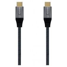 Aisens Cable USB3.2 Gen2X2 5A E-Mark CM-CM Gris 2M