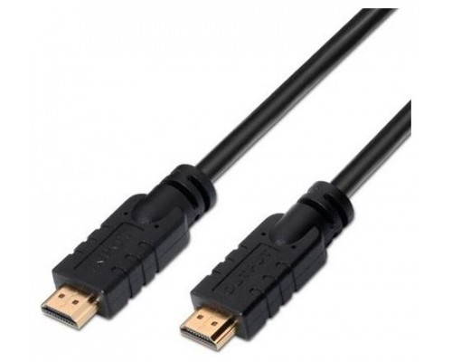 AISENS - CABLE HDMI ALTA VELOCIDAD / HEC CON REPETIDOR, A/M-A/M, NEGRO, 15M