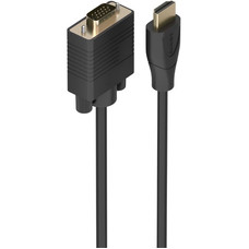 AISENS - CABLE CONVERSOR HDMI A SVGA, HDMI A/M-SVGA/M, NEGRO, 1.0M-SX2 AISENS - CABLE CONVERSOR HDMI A SVGA, HDMI A/M-SVGA/M, NEGRO, 1.0M